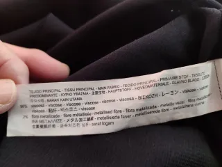 Vestido Zara cotillón plateado Talla M