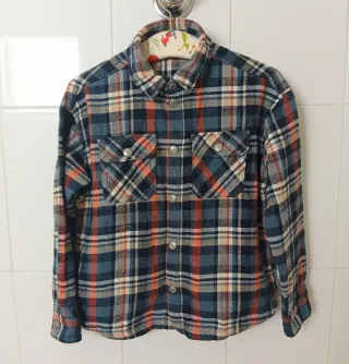 Camisa cuadros niño