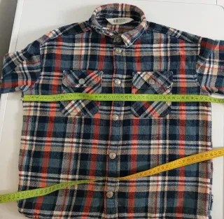 Camisa cuadros niño