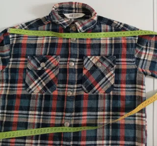 Camisa cuadros niño