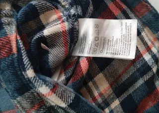 Camisa cuadros niño