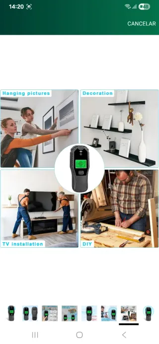 T10 Detector de metales y cables