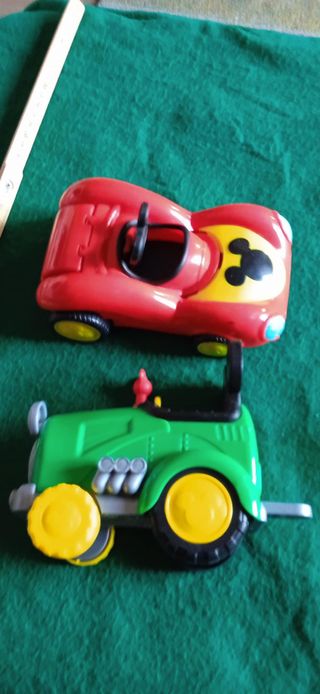 Auto Topolino e personaggio originali