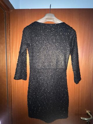 Vestito elegante Conbipel nero e oro