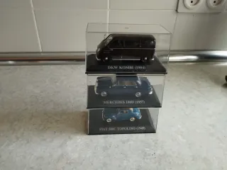 Colección 3 Coches Miniatura Clásicos