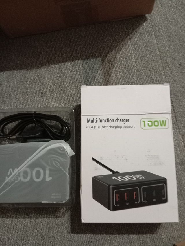 Cargador USB C 100W GaN