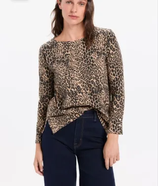 Camiseta Milano Talla L Animal Print