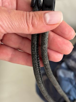 Bolso Burberry Cuadros Azul Gris