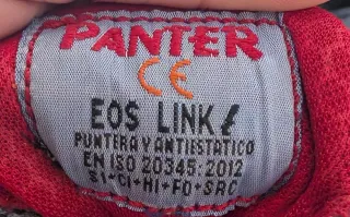 Zapatos de trabajo Panter EOS Link S1