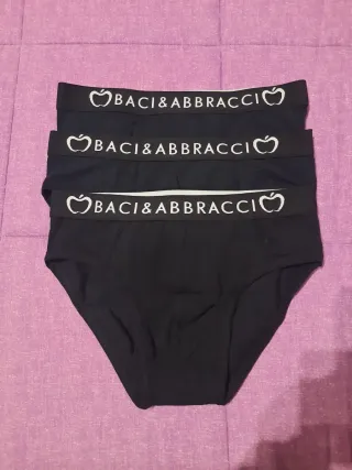 Set 3 slip uomo Baci&Abbracci