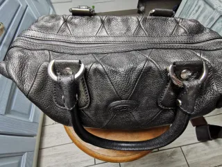 Borsa Tod's Pelle Grigio Argento