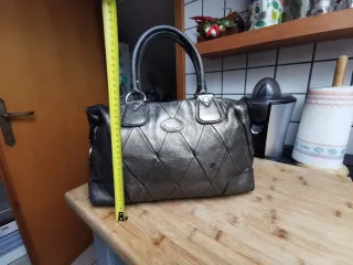 Borsa Tod's Pelle Grigio Argento