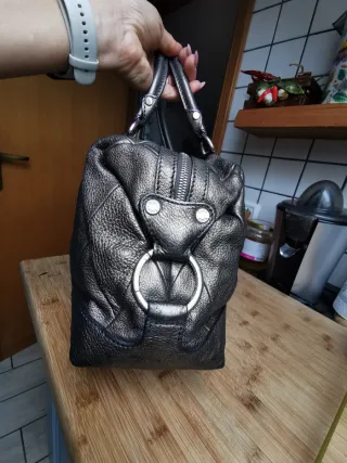 Borsa Tod's Pelle Grigio Argento