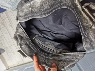 Borsa Tod's Pelle Grigio Argento