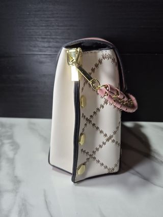 Bolso Cubo Chic Rosa con Osito