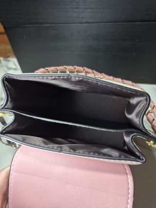 Bolso Cubo Chic Rosa con Osito