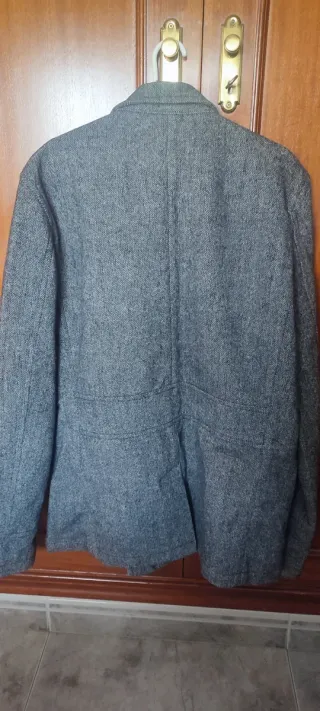 Chaquetón de hombre gris