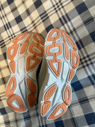 Hoka Calzado Azul y Amarillo