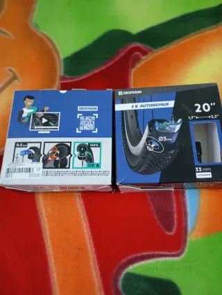 Cámaras de bicicleta antipinchazos Decathlon 20