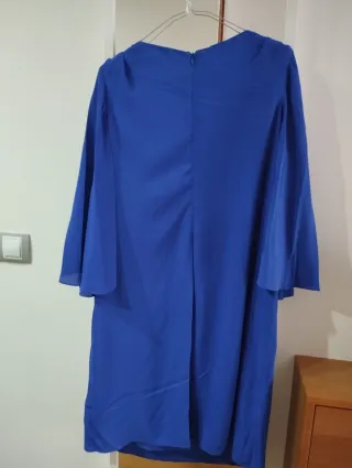 Vestido fiesta azul Talla M Plus