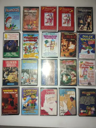 20 Villancicos Navidad Cintas Cassettes ELIGE