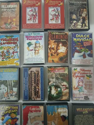 20 Villancicos Navidad Cintas Cassettes ELIGE