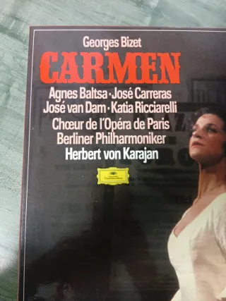 Vinilo Carmen Georges Bizet