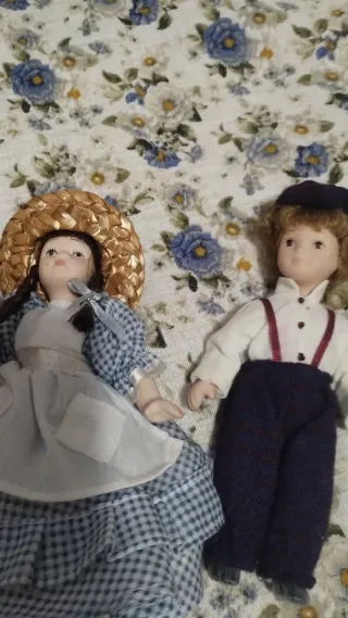 Set bambole porcellana