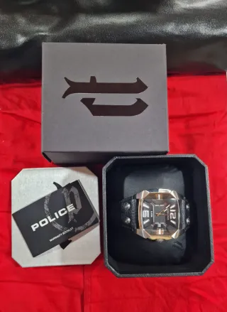 Reloj Police Hombre Negro