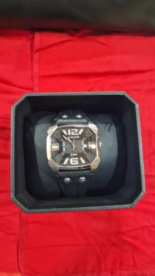 Reloj Police Hombre Negro