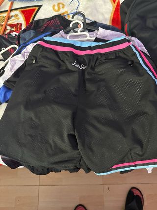 Calzonas Miami Heat Negras y Rosas