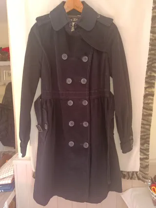 Gabardina Ligera Burberry Negra