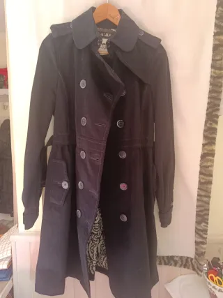 Gabardina Ligera Burberry Negra