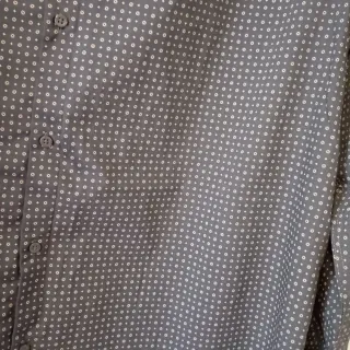 Camicia uomo fantasia grigia 4XL