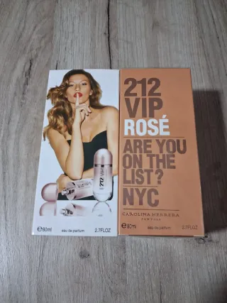 Perfume Carolina Herrera 212 VIP Rosé 80ml