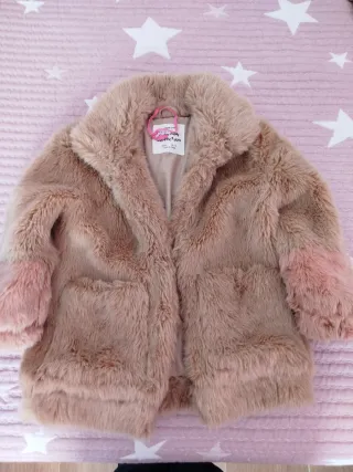 Chaqueta pelo niña,talla 6