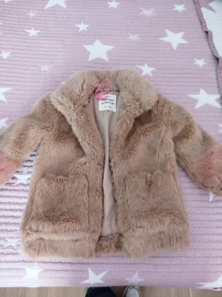 Chaqueta pelo niña,talla 6