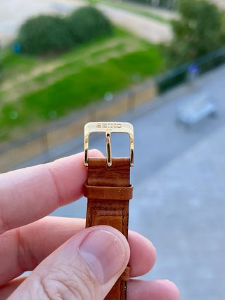 Reloj Seiko Quartz Vintage Nuevo GOLD *Año 1995*