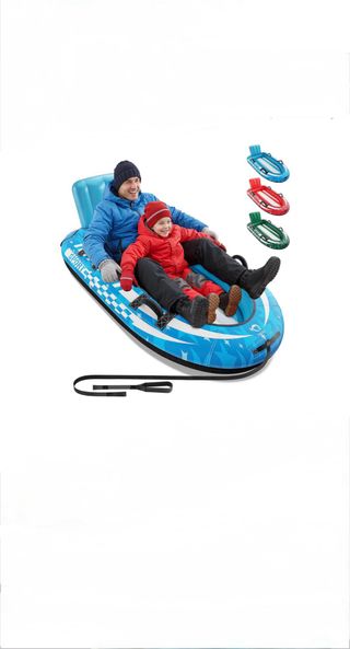 Trineo inflable para 2 personas