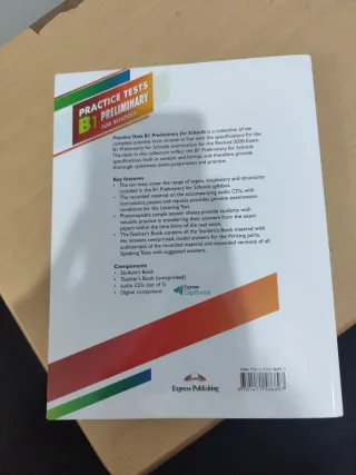 Libro B1 Preliminary for Schools