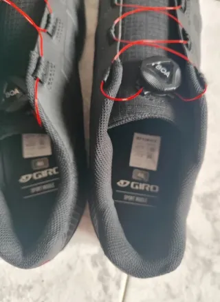 Zapatillas Ciclismo Giro Boa Talla 46