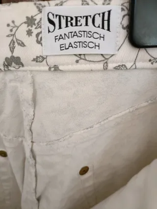 Pantalón estampado floral Le Strade Talla M