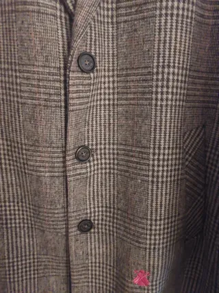 Abrigo El Capote cuadros talla 56