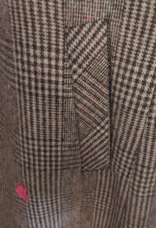 Abrigo El Capote cuadros talla 56