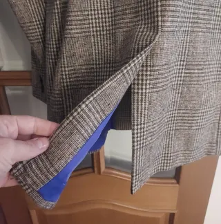 Abrigo El Capote cuadros talla 56