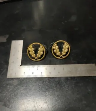 Coppia Fregi Aeronautica Militare Vintage