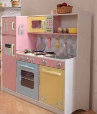 Cocina Juguete KidKraft Madera Pastel