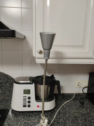 Lamparita de estudio gris metal