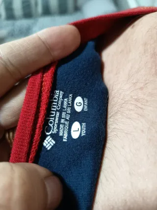 Camiseta Columbia manga larga Talla L