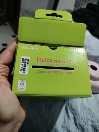 Fujifilm Instax Mini 12 Cámara Rosa